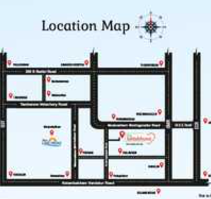 Isha Majestica Location Map